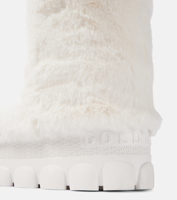 Fun faux fur snow boots | Goldbergh