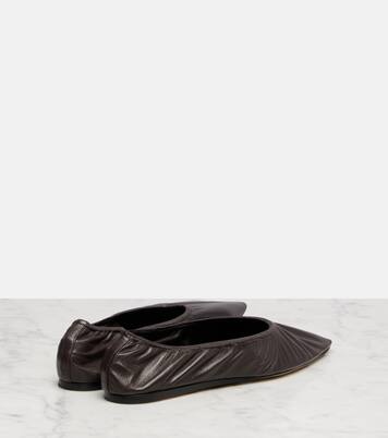 Liisa leather ballet flats | The Row