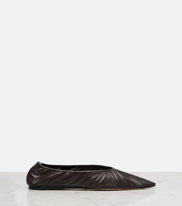 Liisa leather ballet flats | The Row