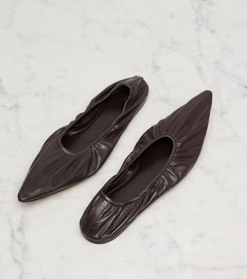 Liisa leather ballet flats | The Row