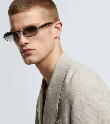 Gafas de sol ovaladas Sardine | Bottega Veneta