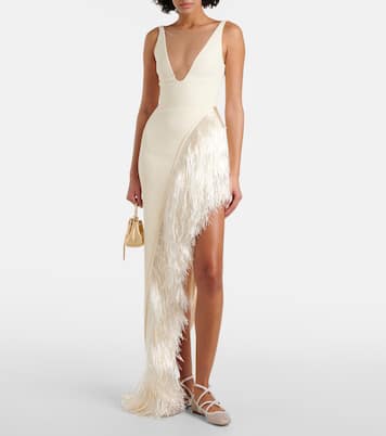 Astoria embellished mesh ballet flats | Jimmy Choo