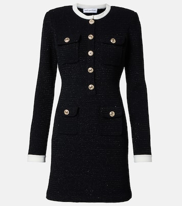 Minikleid aus Strick | Self-Portrait