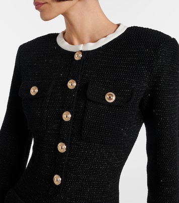 Minikleid aus Strick | Self-Portrait