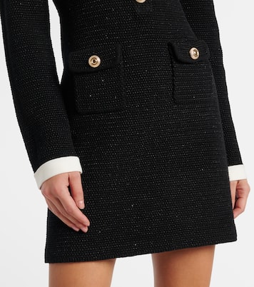 Minikleid aus Strick | Self-Portrait