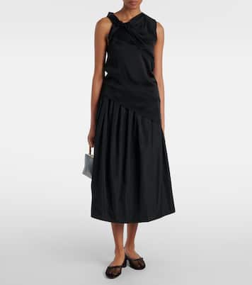 Sweetie Jane cotton and leather ballet flats | Christian Louboutin