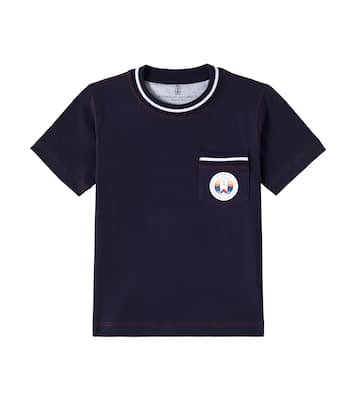 Cotton jersey T-shirt | Brunello Cucinelli Kids