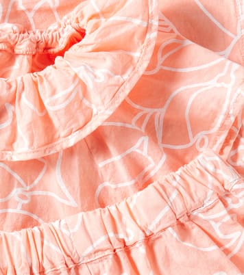 Baby cotton muslin top and shorts set | Il Gufo