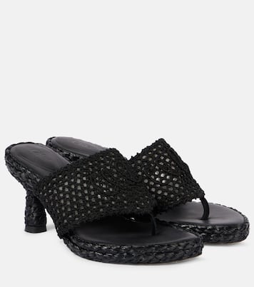 Isla crochet thong sandals | Chloé