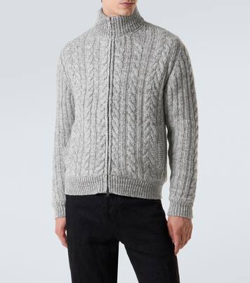 Cable-knit wool jacket | Herno