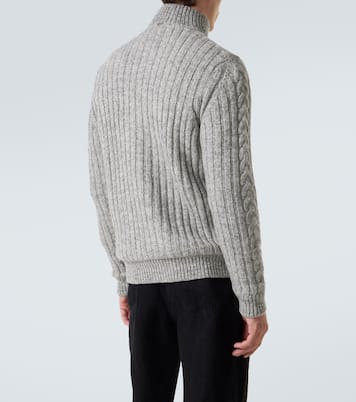 Cable-knit wool jacket | Herno