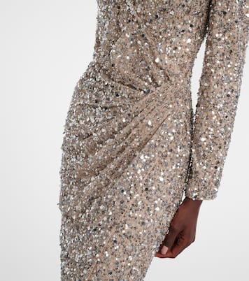 Robe longue Marie à sequins | Jenny Packham