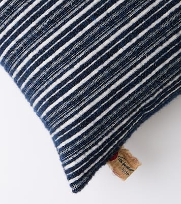 Cornelius wool and cotton striped cushion | The House of Lyria