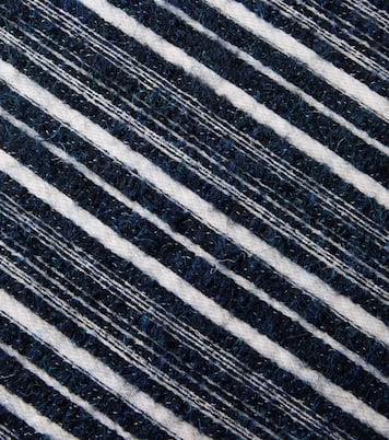 Cornelius wool and cotton striped cushion | The House of Lyria