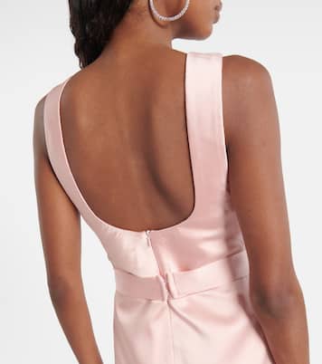 Robe Delphine en satin | The New Arrivals Ilkyaz Ozel