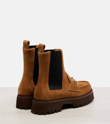 Sylke suede Chelsea boots | Gucci