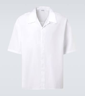 Cotton poplin bowling shirt | Loewe