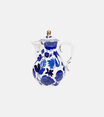 Wildbird Blu porcelain teapot  | La DoubleJ