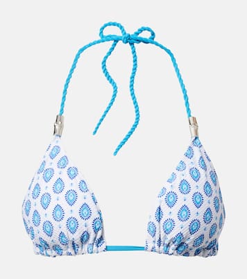 Bedrucktes Bikini-Oberteil La Croissette | Heidi Klein