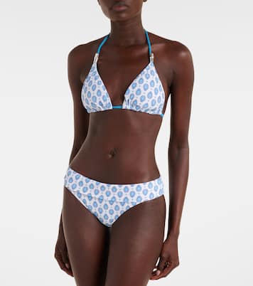 Bedrucktes Bikini-Oberteil La Croissette | Heidi Klein