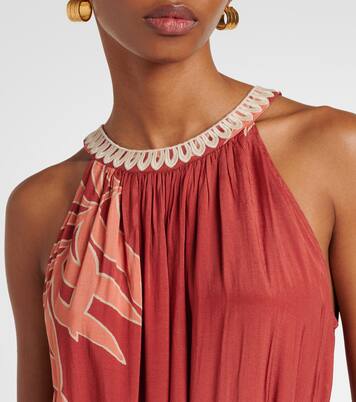 Robe longue Odessa imprimée | Velvet