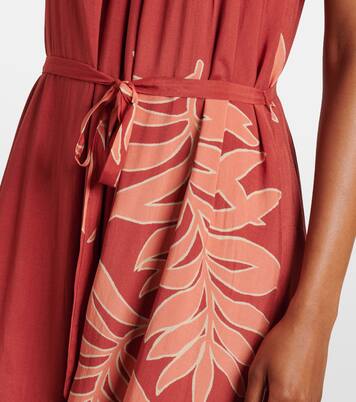 Robe longue Odessa imprimée | Velvet