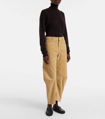 Barrel-Hose Shon aus Cord | Nili Lotan