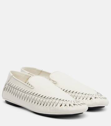Slip-Ons Whip aus Leder | Proenza Schouler