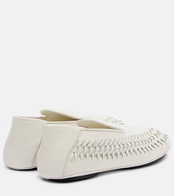 Slip-Ons Whip aus Leder | Proenza Schouler
