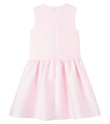 Taffeta-trimmed dress | Self-Portrait Kids