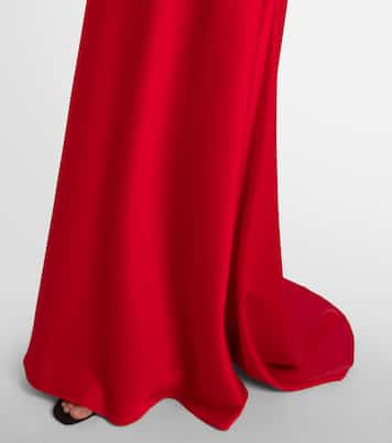 Robe aus Satin mit Spitze | Alex Perry