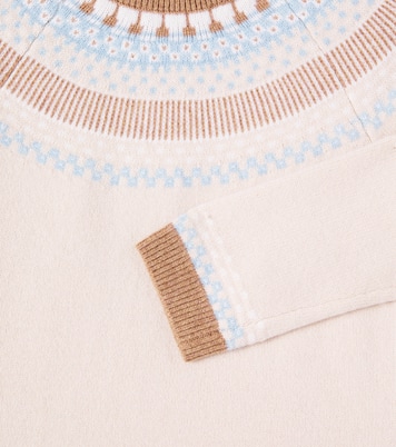 Wool jacquard sweater | Tartine et Chocolat