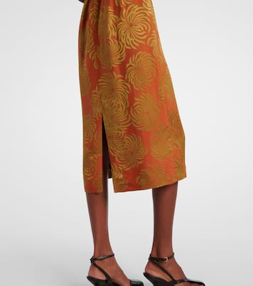 Printed midi skirt | Dries Van Noten