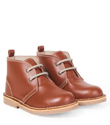 Leather desert boots | La Coqueta