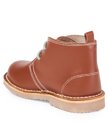 Leather desert boots | La Coqueta