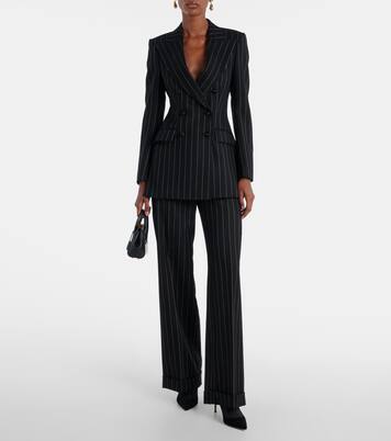 Elisa 70 suede-trimmed ankle boots | Malone Souliers