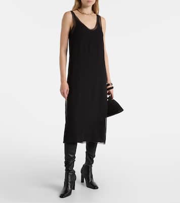 Slipdress aus Seidenchiffon | Toteme