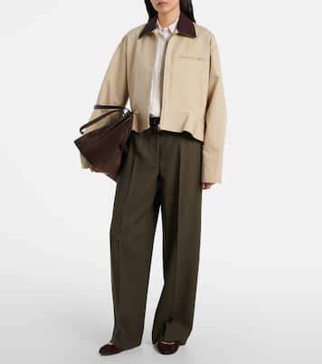 Reva Travel suede ballet flats | Tory Burch