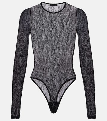 Floral lace bodysuit | Wardrobe.NYC
