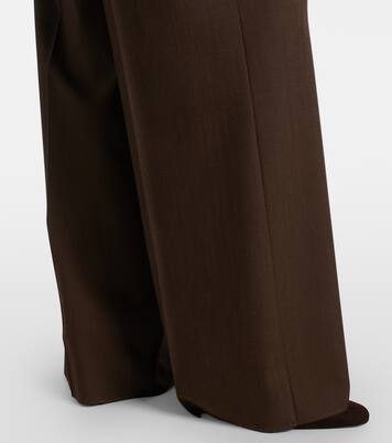 Pantalon ample Quorum en laine vierge | Max Mara