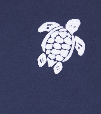 Camiseta de jersey de algodón bordada | Vilebrequin Kids