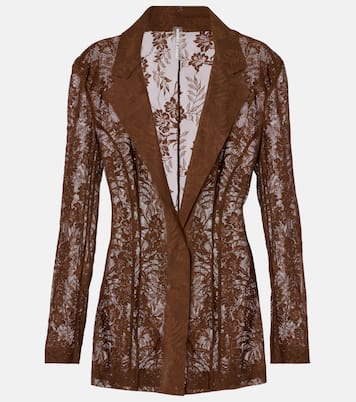 Lace blazer | Norma Kamali