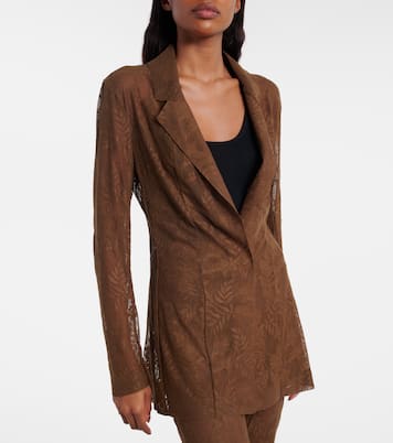 Lace blazer | Norma Kamali