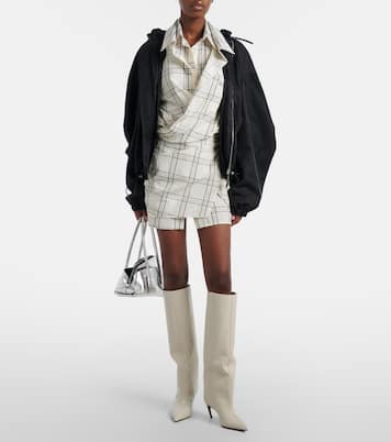 Lea 65 leather knee-high boots | The Attico