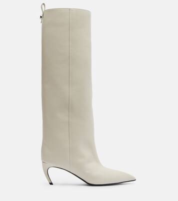 Lea 65 leather knee-high boots | The Attico