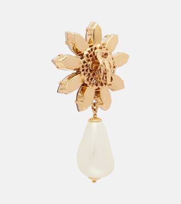 Re-Edition embellished clip-on earrings | Dolce&Gabbana