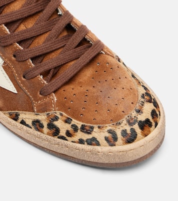 Sneakers Ball Star aus Veloursleder | Golden Goose