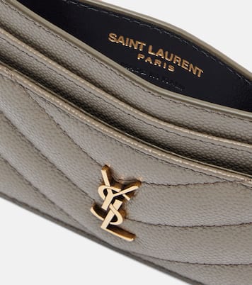 Kartenetui Cassandre aus Matelassé-Leder | Saint Laurent