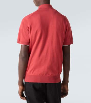 Cotton piqué polo shirt | Brunello Cucinelli