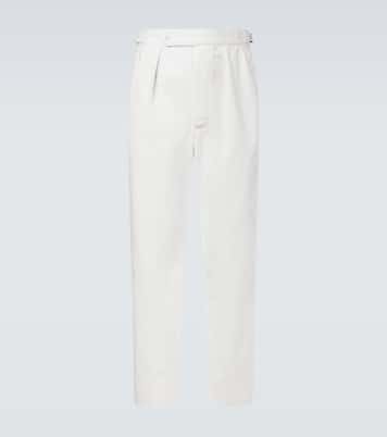 Pantalones tapered de sarga de algodón | Polo Ralph Lauren